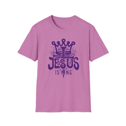 Graffiti Cross Unisex T-Shirt - Jesus is King