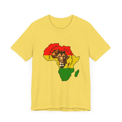 African Pride Lion T-Shirt