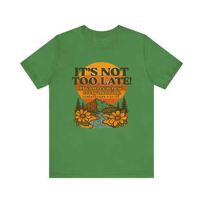 Nature Themed Tee - God's Merciful Reminder