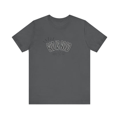 God is Good Unisex T-shirt with Flower Images