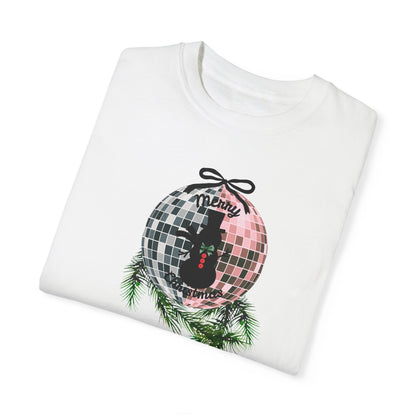 Christmas Disco Snowman T-shirt