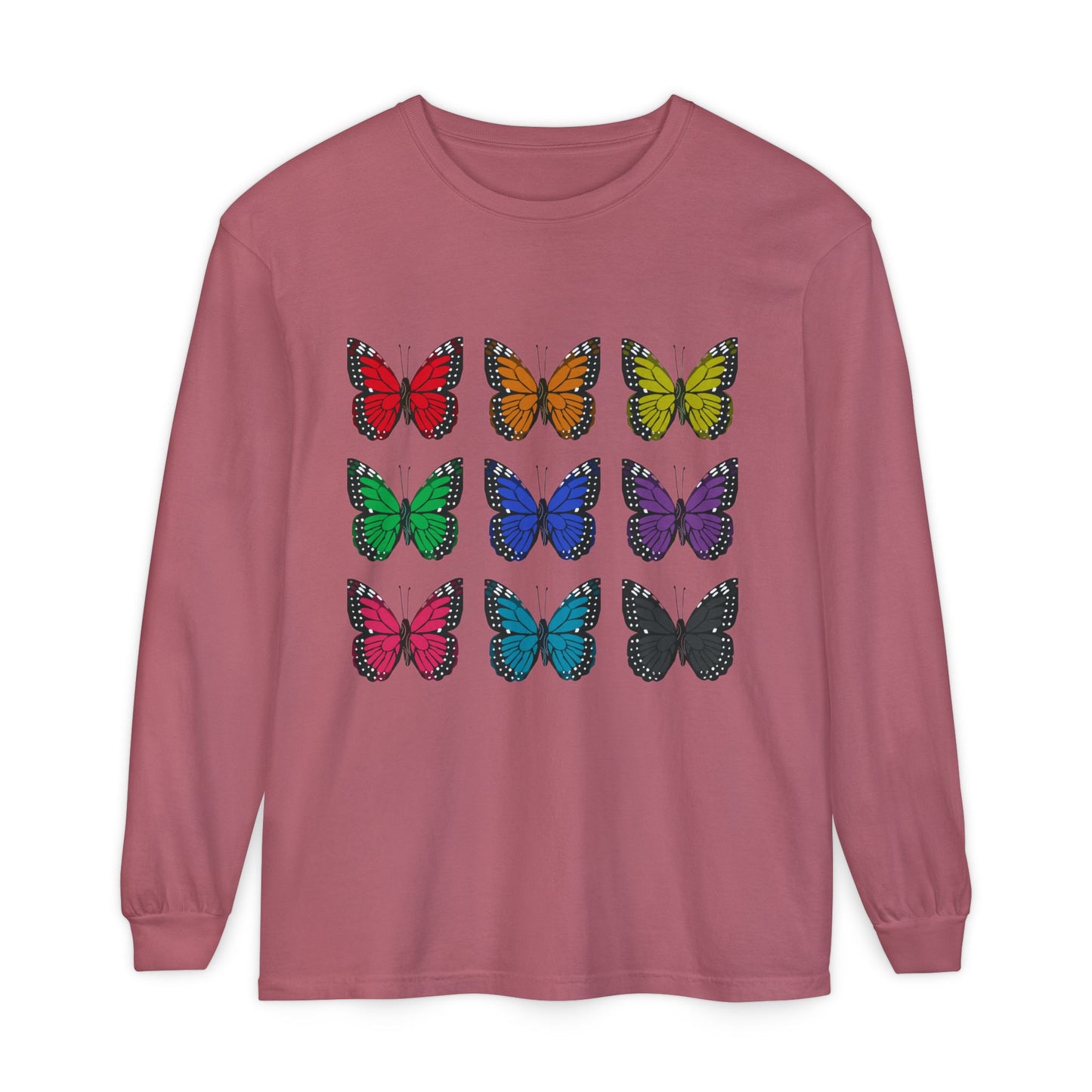 Butterfly Long Sleeve T-Shirt - Winter Collection