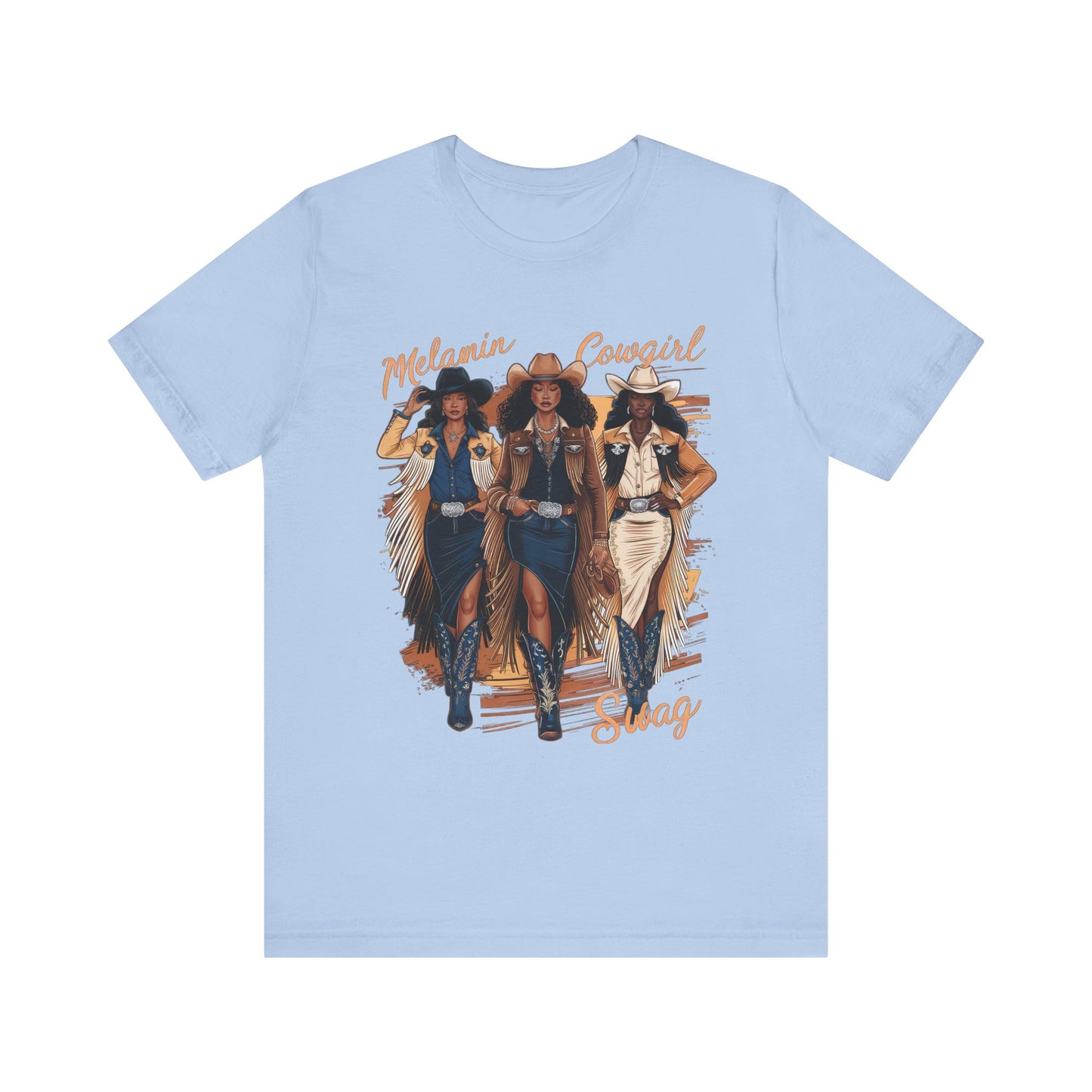 3 Melanated Cowgirls Tee