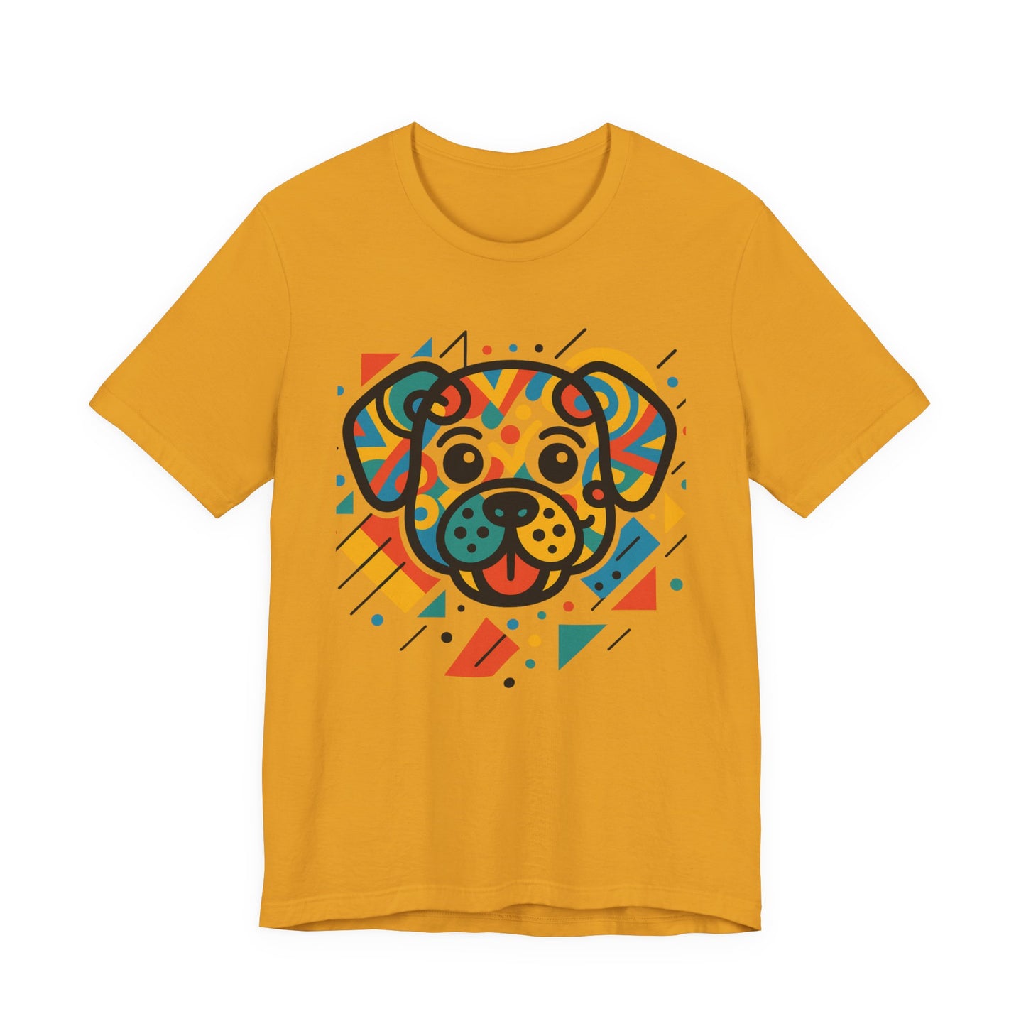 Abstract Dog Tee