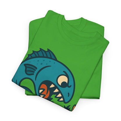 Fishing Cartoon Tee Shirt - Catch of the Day Unisex