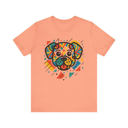 Abstract Dog Tee