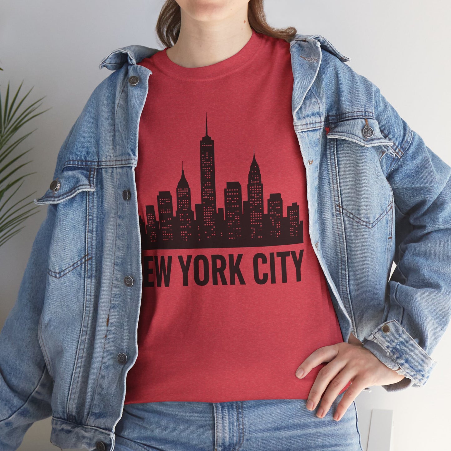 New York City Skyline T-Shirt — NYC Skyline Silhouette Tee