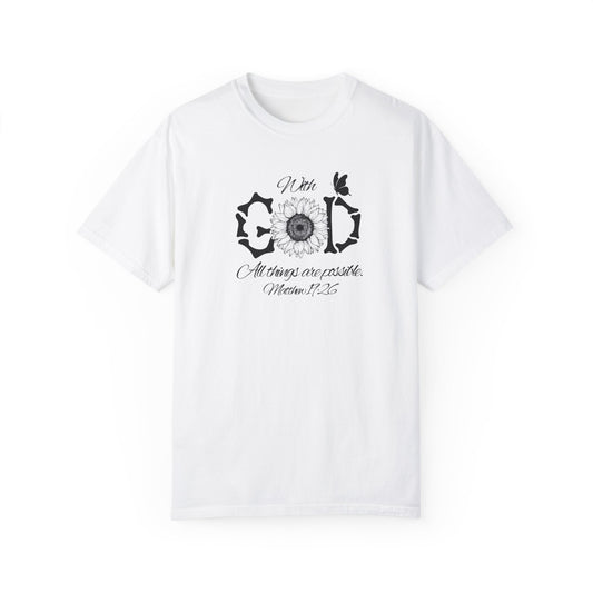 Daisy Scripture T-shirt