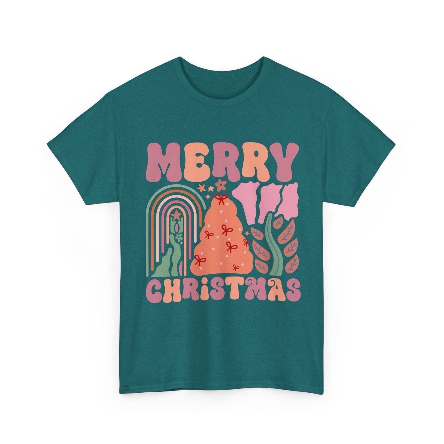 Boho Style Merry Christmas Tee - Unisex Tee