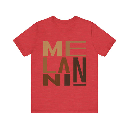 Melanin Text Art Tee