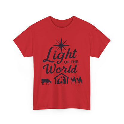 Nativity Unisex Tee - Light of the World - Dark Version