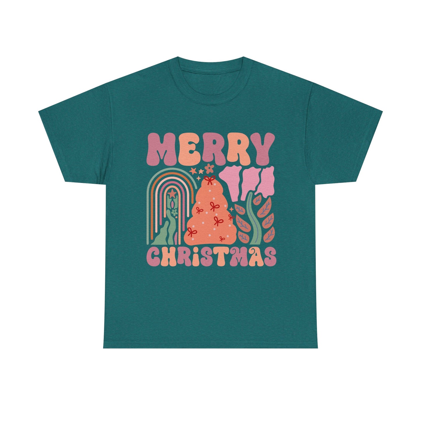 Boho Style Merry Christmas Tee - Unisex Tee