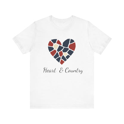 Patriotic Heart Tee
