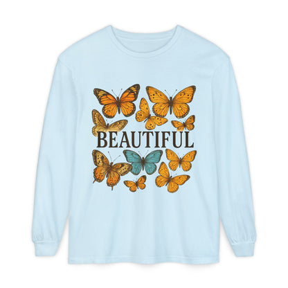 Beautiful Butterfly Long Sleeve T-Shirt, Eco-Friendly Cotton Tee, Casual Wear, Spring Fashion, Gift for Nature Lovers, Comfortable [...]