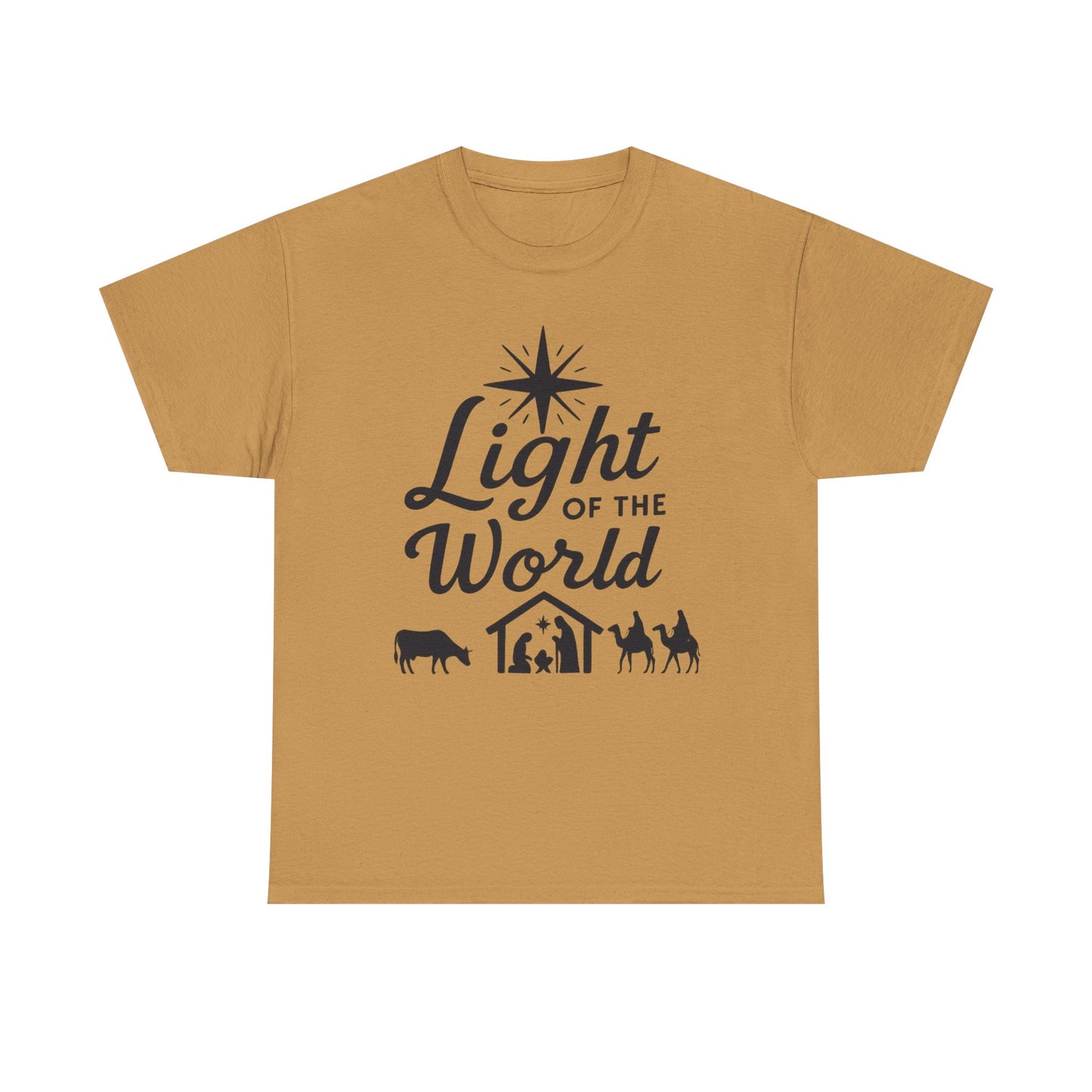 Nativity Unisex Tee - Light of the World - Dark Version