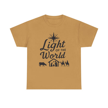 Nativity Unisex Tee - Light of the World - Dark Version