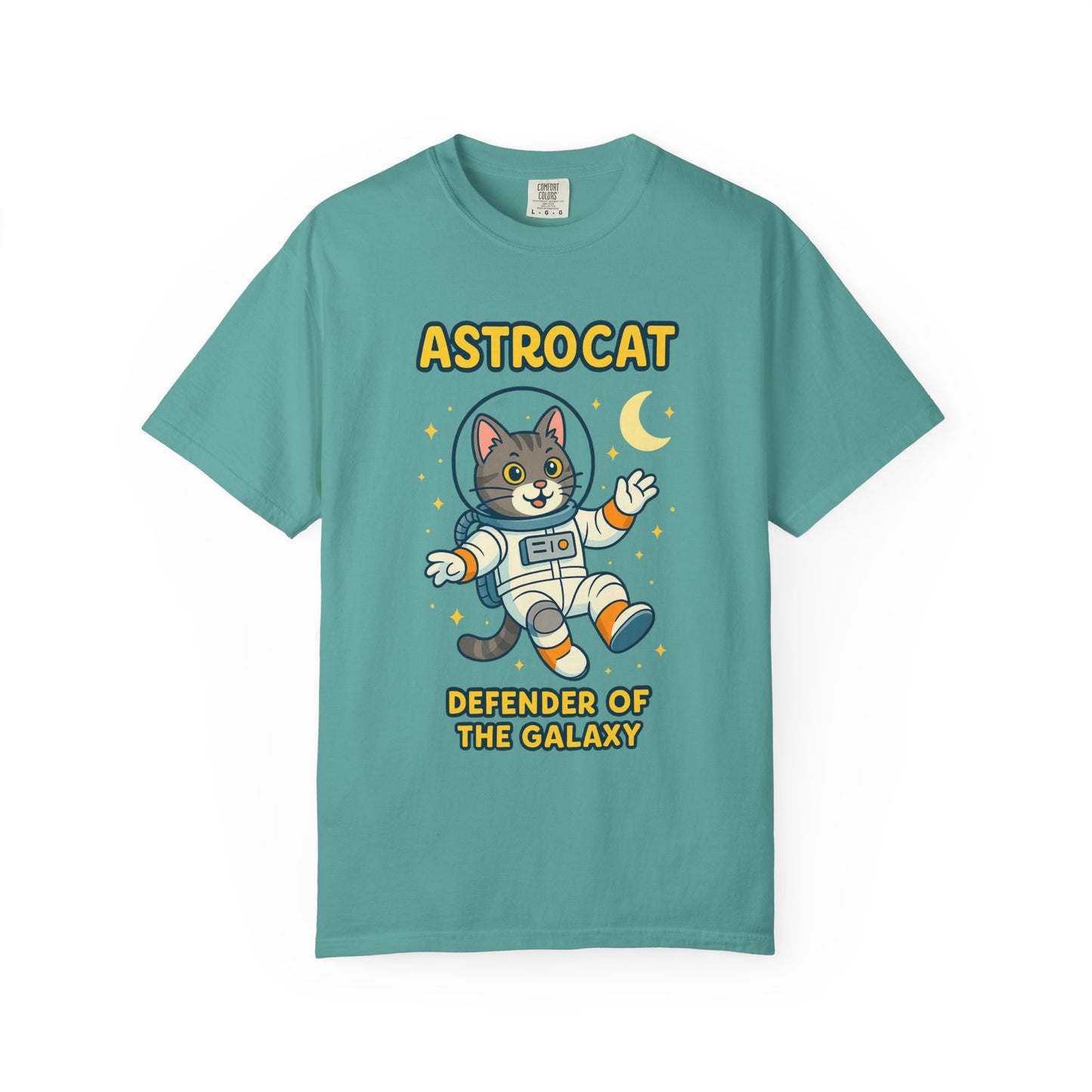Cat Space Superhero Tee