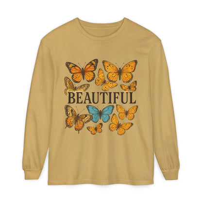 Beautiful Butterfly Long Sleeve T-Shirt, Eco-Friendly Cotton Tee, Casual Wear, Spring Fashion, Gift for Nature Lovers, Comfortable [...]