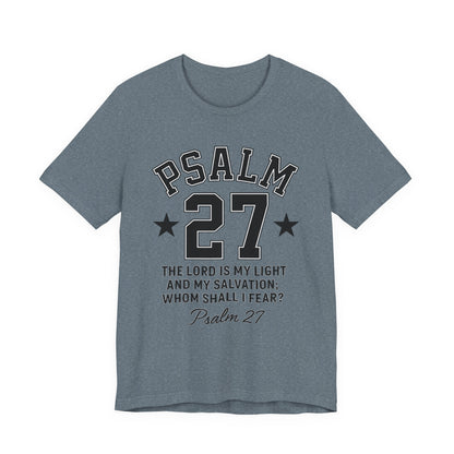 Psalm 27 Sporty Tee