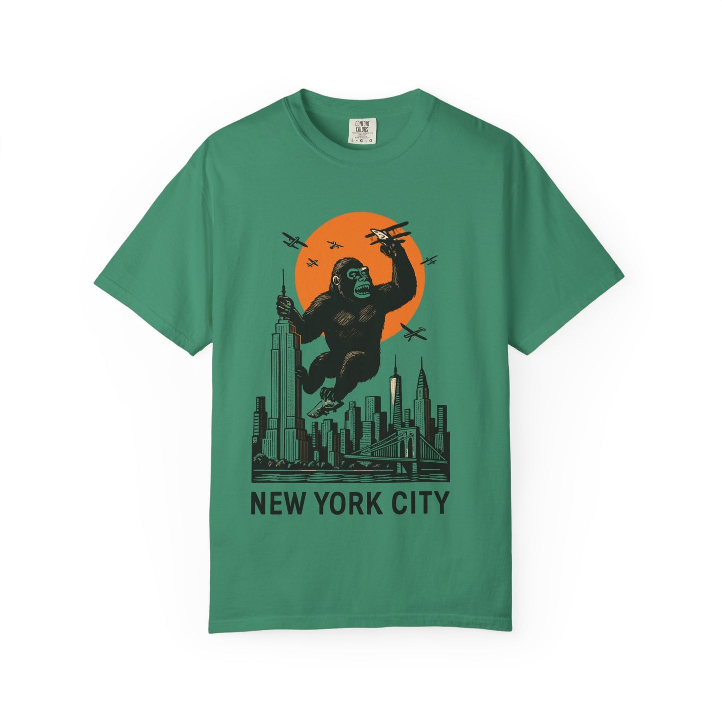 New York King Kong Skyline T-Shirt