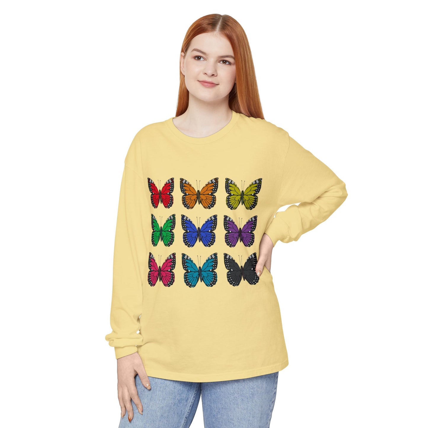 Butterfly Long Sleeve T-Shirt - Winter Collection