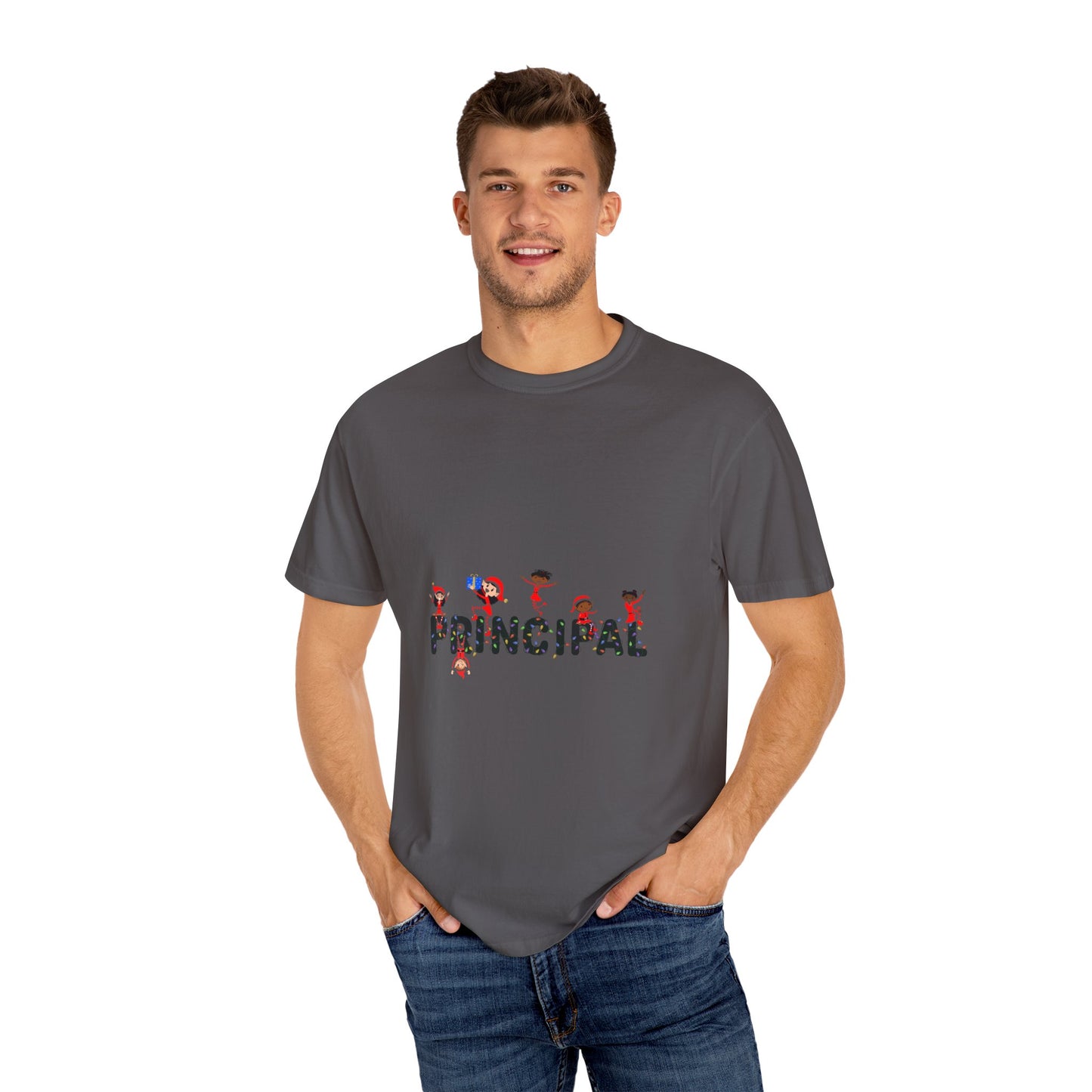 Principal Christmas Lights T-shirt