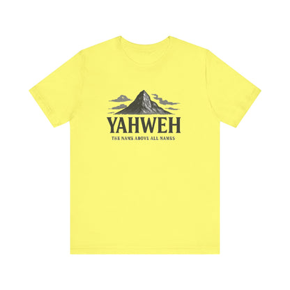 Christian T-Shirt - Boldly Proclaiming the Name of YAHWEH