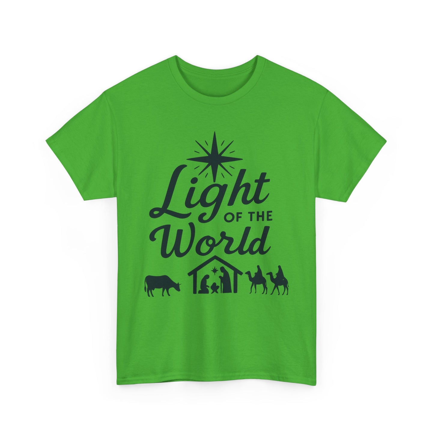 Nativity Unisex Tee - Light of the World - Dark Version