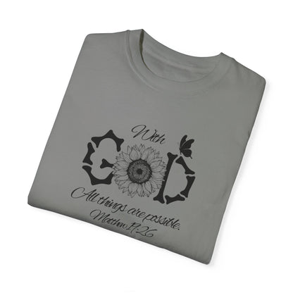 Daisy Scripture T-shirt