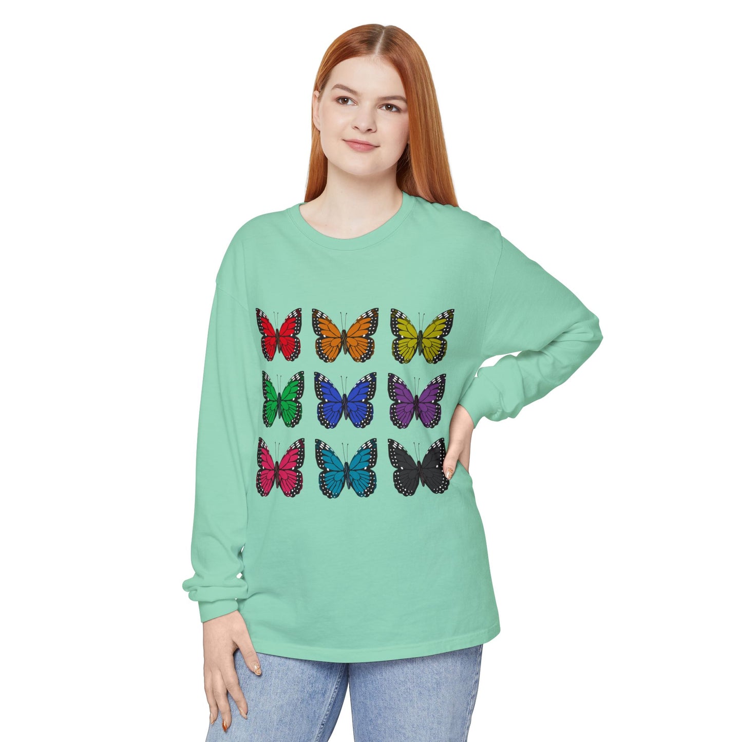Butterfly Long Sleeve T-Shirt - Winter Collection