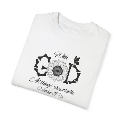 Daisy Scripture T-shirt