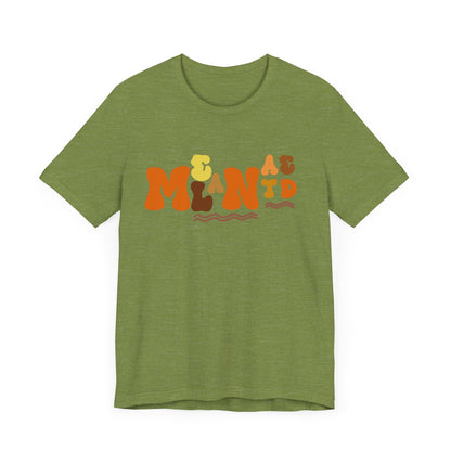 Melanated Bubble Letters T-shirt Design 2