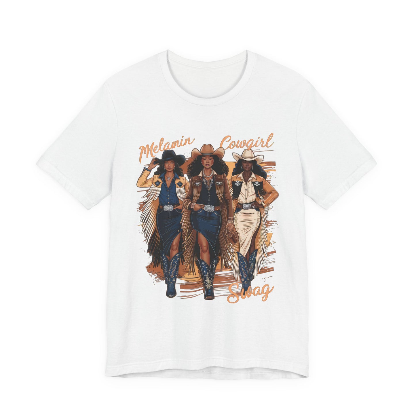 3 Melanated Cowgirls Tee