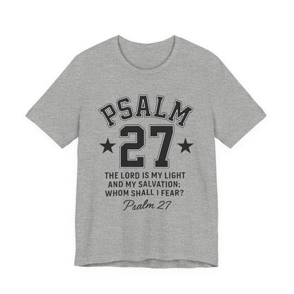 Psalm 27 Sporty Tee