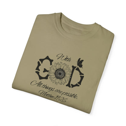 Daisy Scripture T-shirt