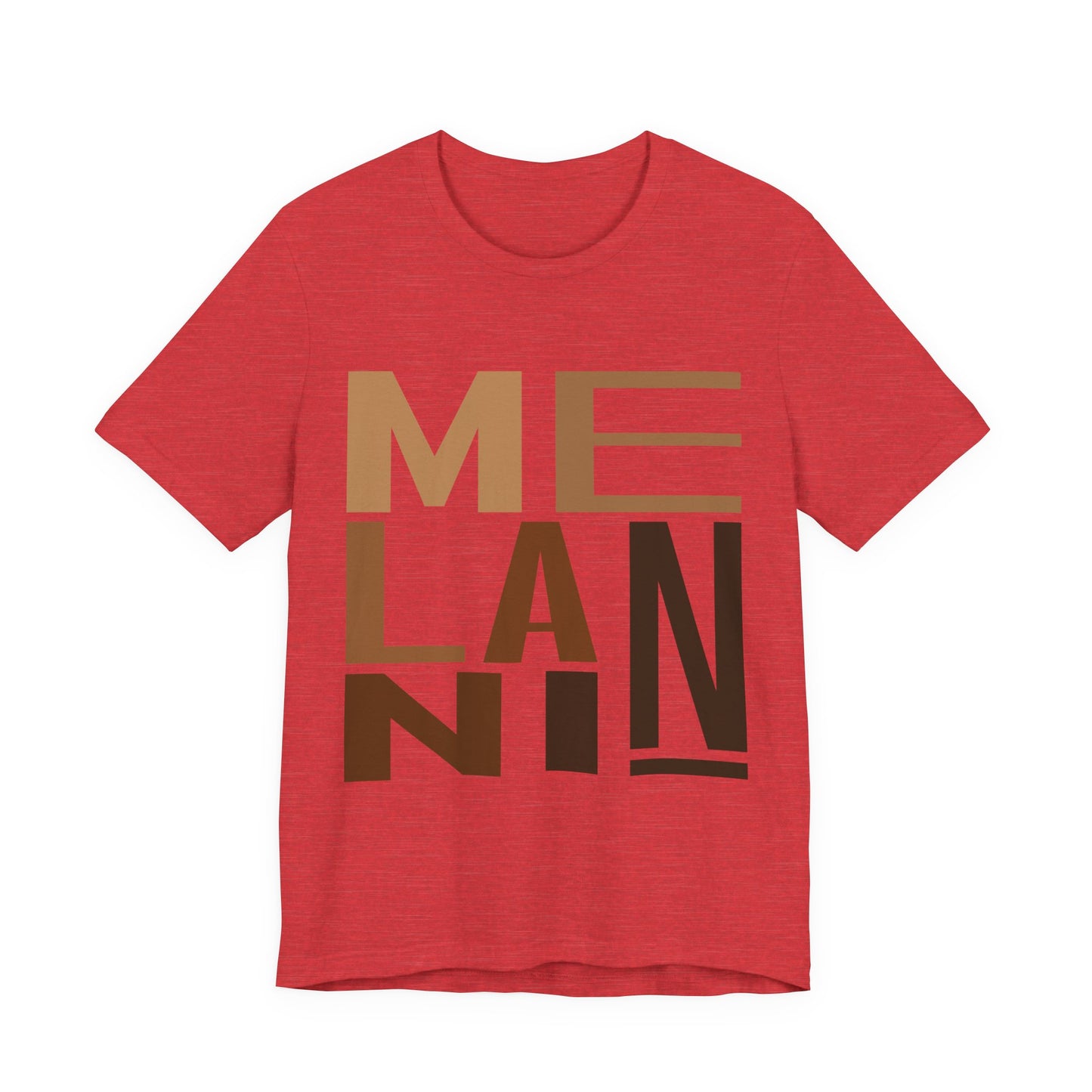 Melanin Text Art Tee