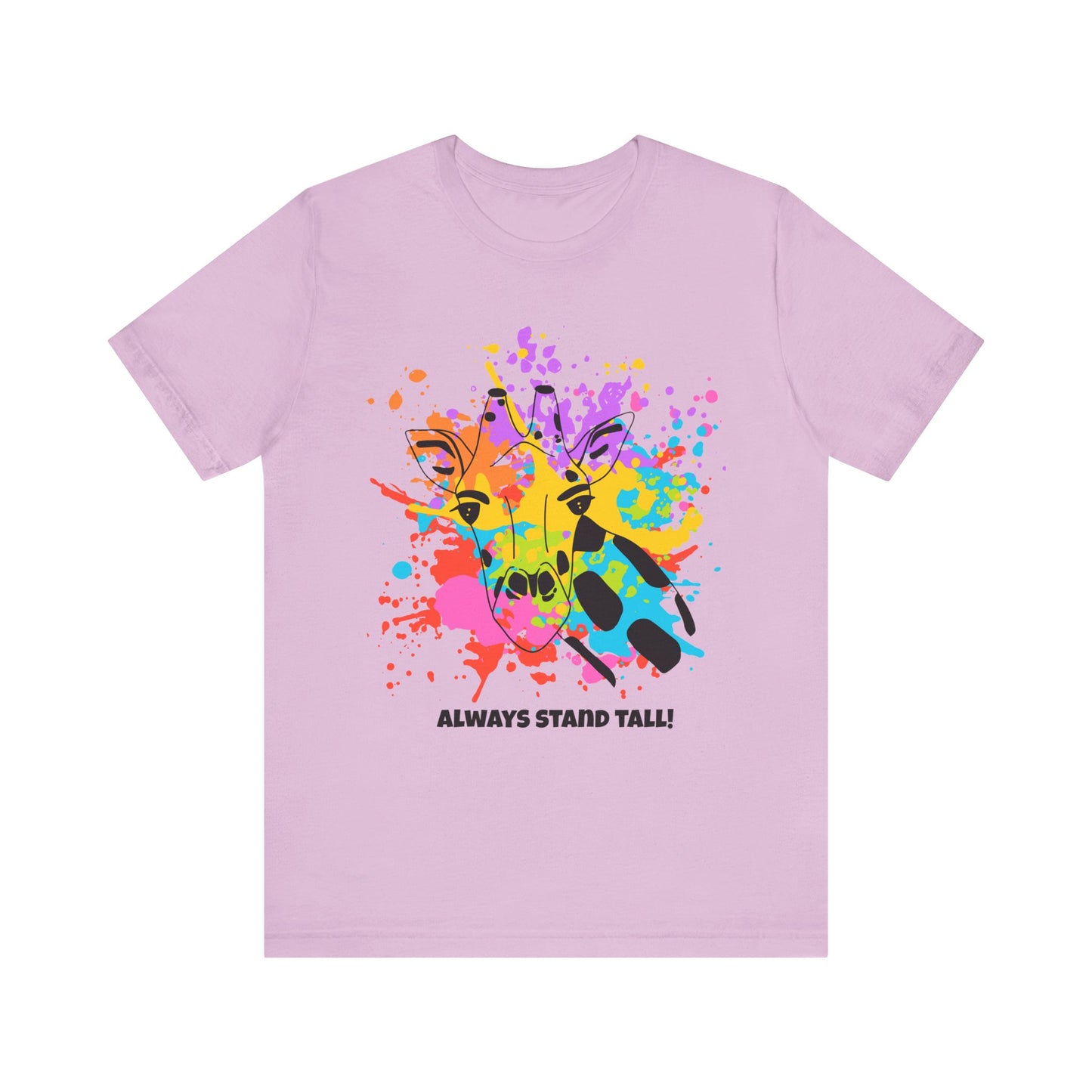 Watersplash Giraffe Tee - Stand Tall