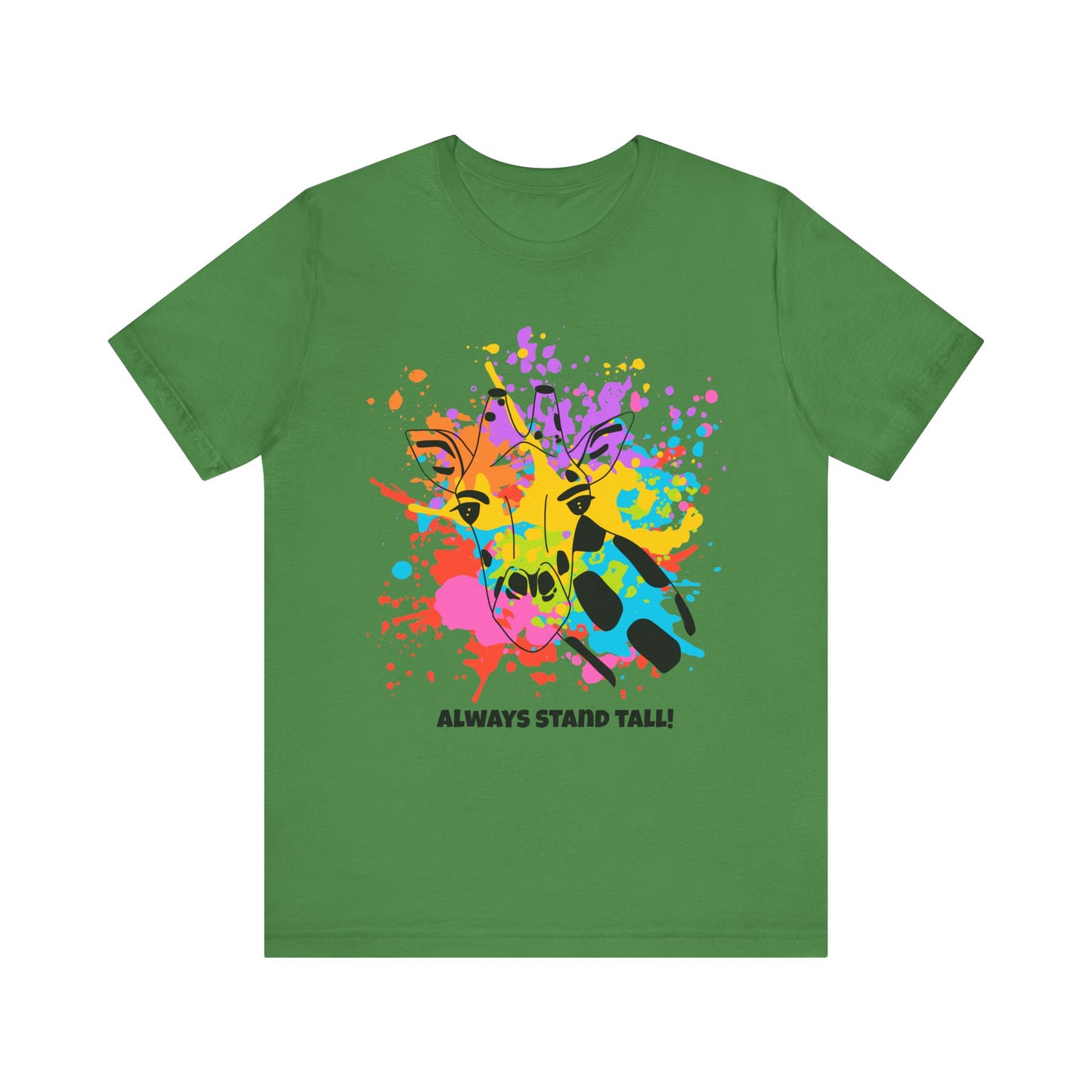 Watersplash Giraffe Tee - Stand Tall