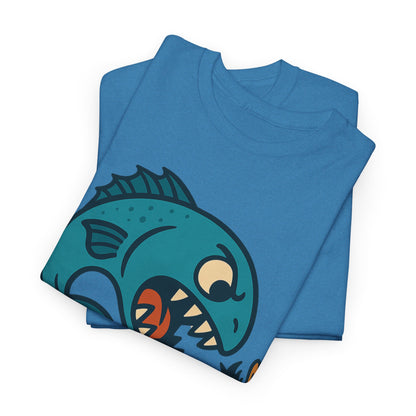 Fishing Cartoon Tee Shirt - Catch of the Day Unisex