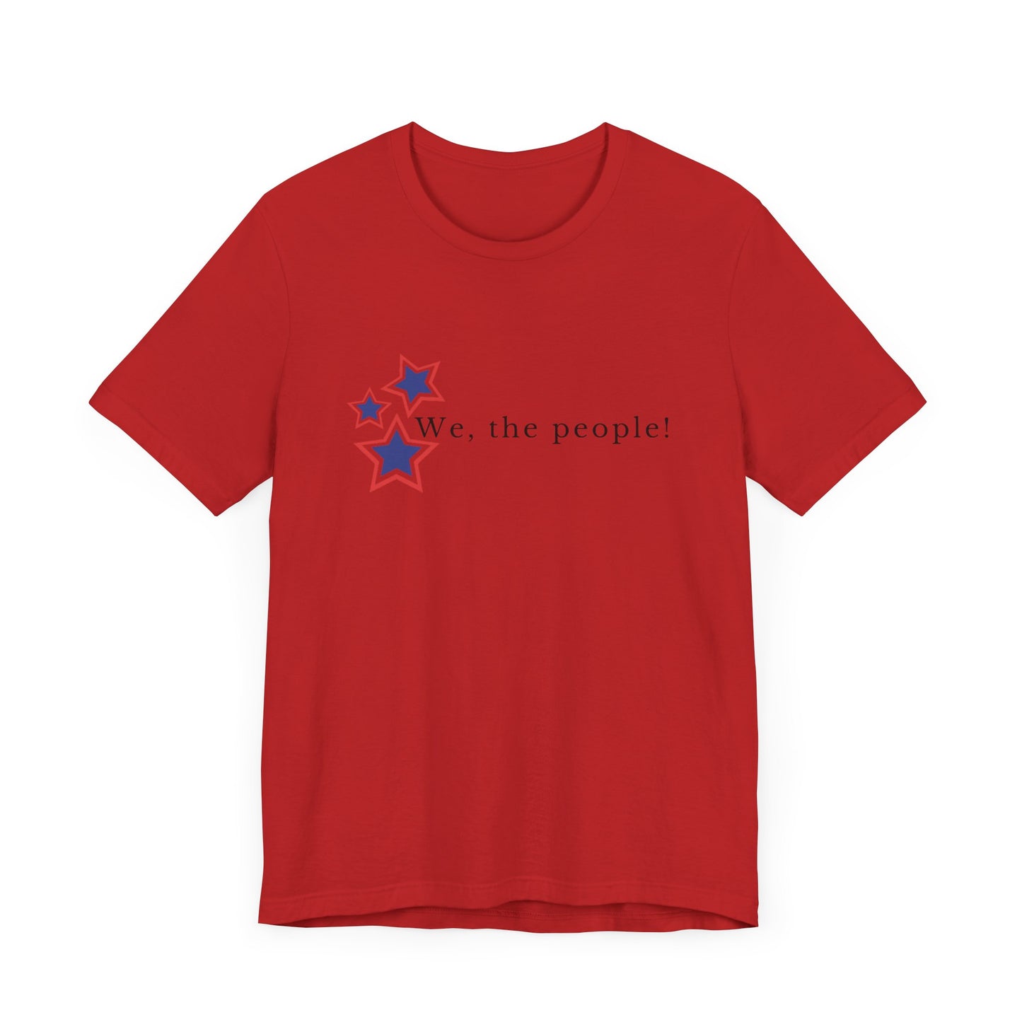 Constitution We the People T-Shirt-3 Corner Star Design