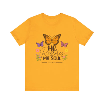 Butterfly Script Tee - Unisex