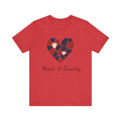 Patriotic Heart Tee