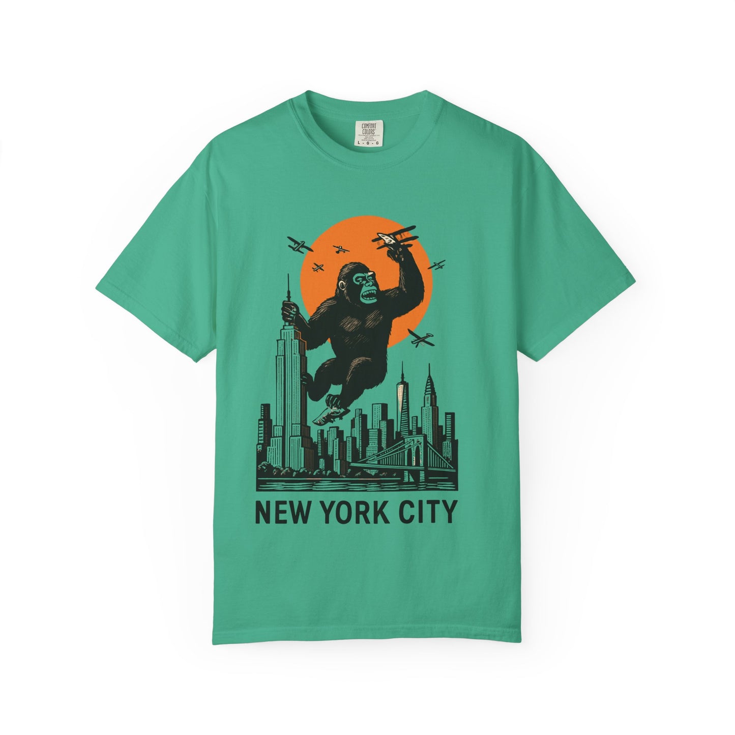 New York King Kong Skyline T-Shirt