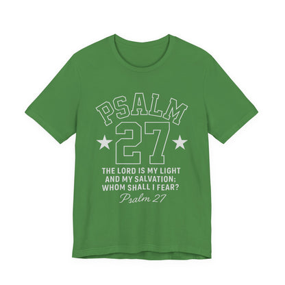 PSALM 27 Black Sporty Tee