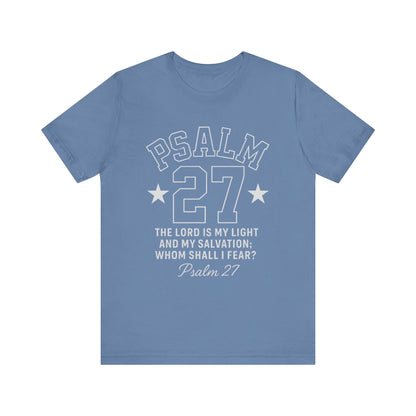 PSALM 27 Black Sporty Tee