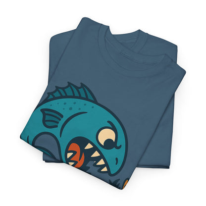 Fishing Cartoon Tee Shirt - Catch of the Day Unisex