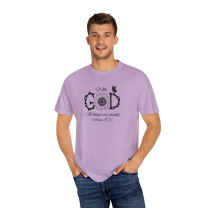 Daisy Scripture T-shirt