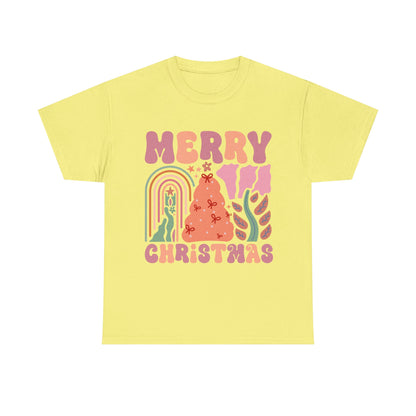 Boho Style Merry Christmas Tee - Unisex Tee