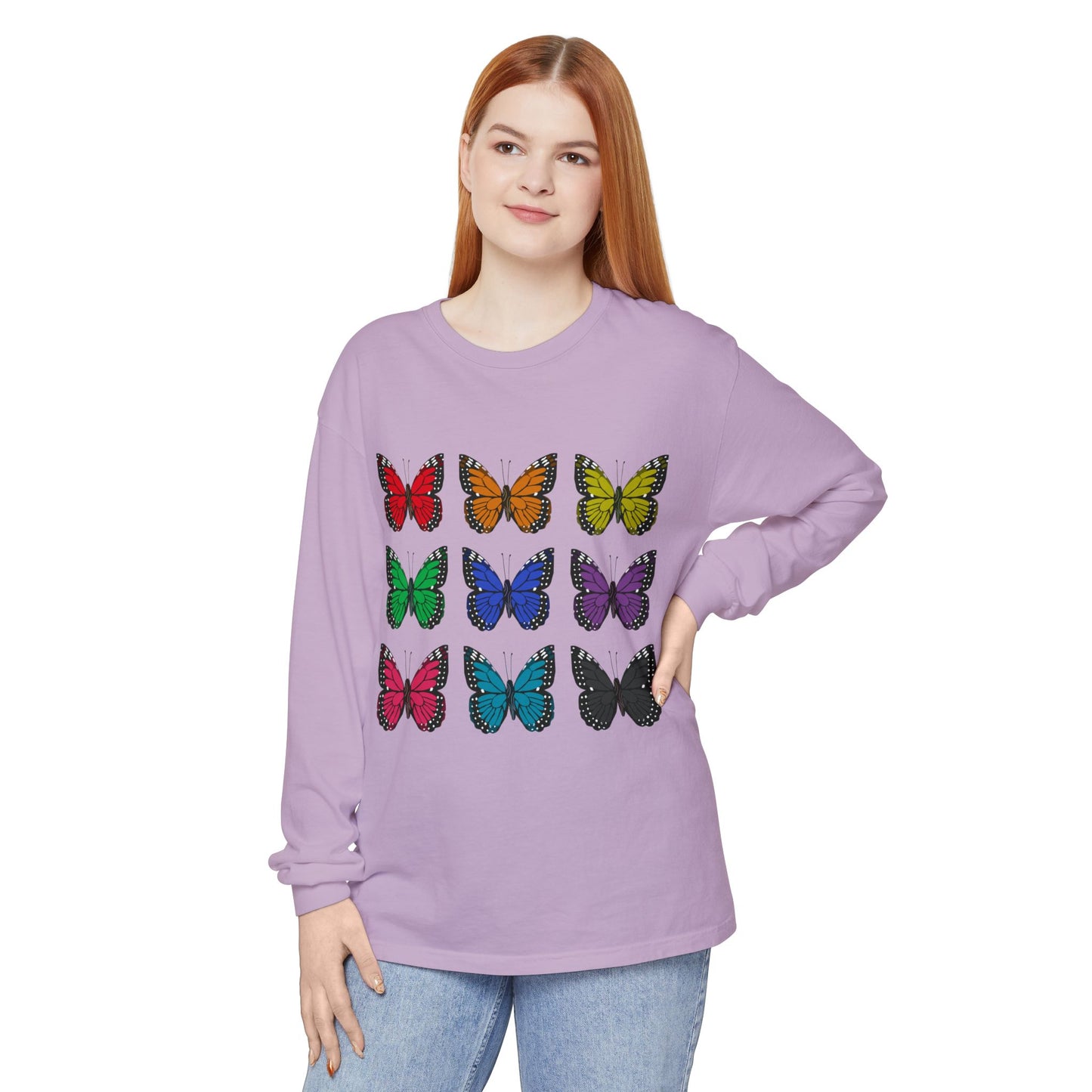 Butterfly Long Sleeve T-Shirt - Winter Collection