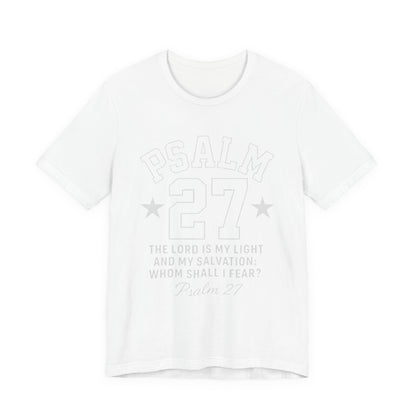 PSALM 27 Black Sporty Tee